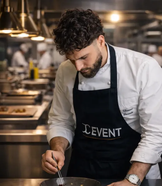 Le fondateur et chef du traiteur événementiel en Île-de-France JC-EVENT